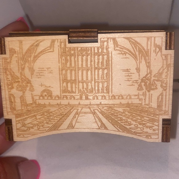 Wooden Harry Potter Engraved Music Box - Picture 3 of 7